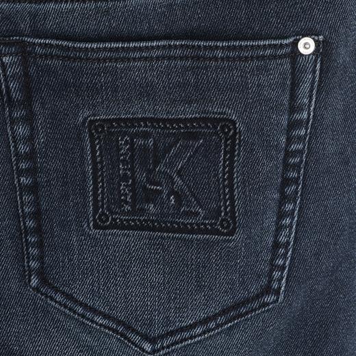 【KARL LAGERFELD】直筒洗水休闲牛仔长裤 商品图3