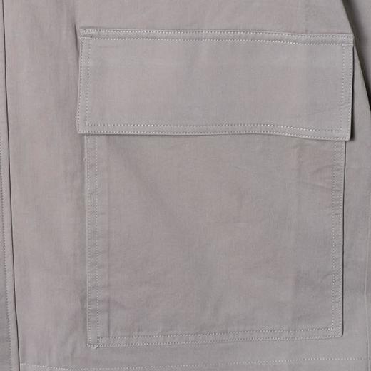 OAS917SDSA男士秋冬新款痞帅男装潮牌纯色翻领工装夹克外套时尚休闲上衣 商品图2