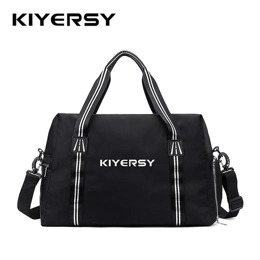 凯亚仕（KIYERSY）时尚运动健身包收纳包旅行包KYS-B8912 黑色 商品图0