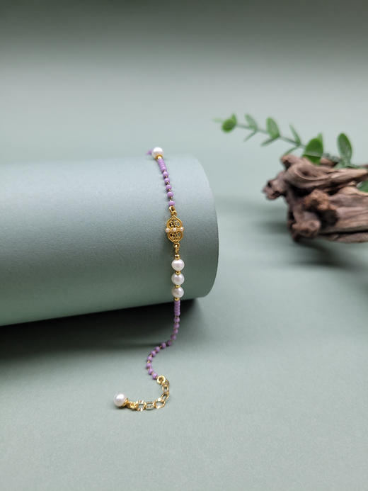 紫琉璃珍珠项链 商品图0