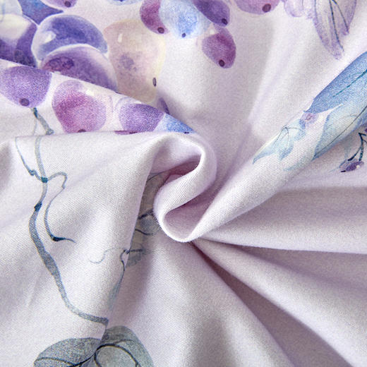 多喜爱 山海经系列全棉磨毛四件套 榴开福至/投桃喜禄/葡天同乐hl【云柔全棉】【温润磨毛】【芬纳诺抗菌】【出框工艺】温暖舒适 国风山海 多款可选 商品图9