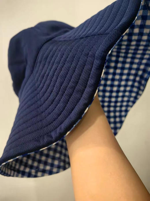 日本遮阳帽UV CUT防晒帽子户外防晒防紫外线双面可折叠渔夫帽女 商品图8