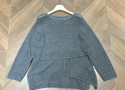 【门店同款】ENJOY秋季“光阴序语”镂空系腰带针织上衣 165804314 商品图0