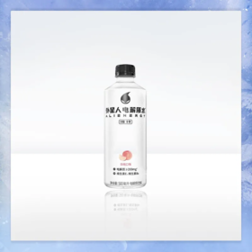 【超市】外星人电解质水海盐白桃味500g