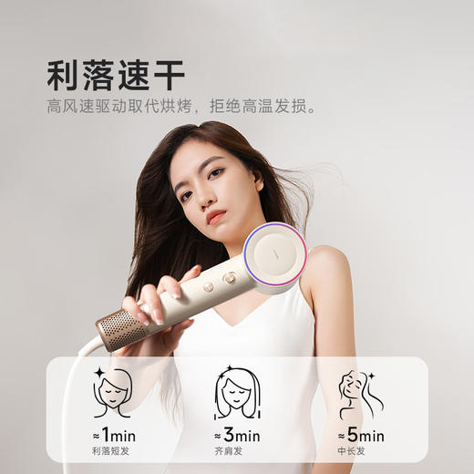 DOCO  LAB电吹风家用高速吹风机38亿负离子护发打风力 商品图2