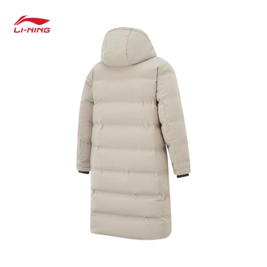 李宁男子防泼水80%鸭绒长羽绒服AYMU635 商品图11