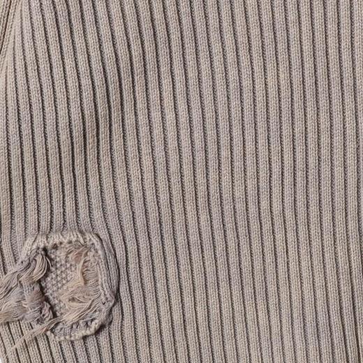 SDSA男士秋冬新款痞帅男装潮牌破洞流苏圆领针织衫百搭慵懒风毛衣 商品图3