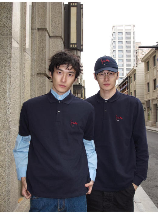 蛇来运转BA11Y 25限定丝光珠地拉架面料翻领长袖Polo衫 CX218 商品图1