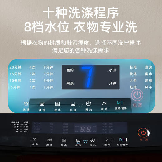 德国派克新品50公斤波轮洗衣机全自动商用大容量宾馆酒店家用 紫光+风干 商品图1