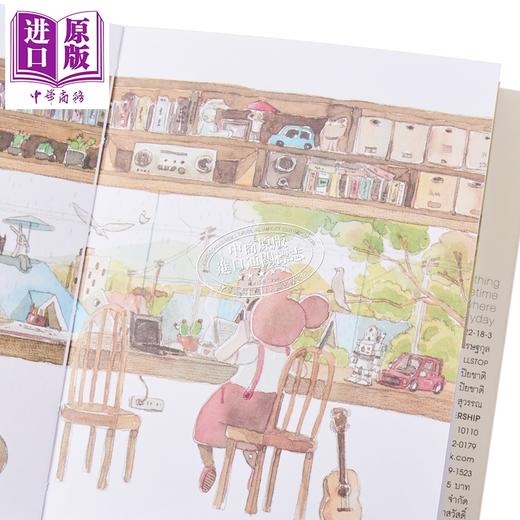 【中商原版】Sasis Sketch Book: Something Sometime Somewhere Everyday 1【Sasi的手帐书】每天某事某处某事1 签名版 商品图1
