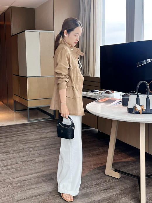 2509214    亚麻立领外套 商品图3