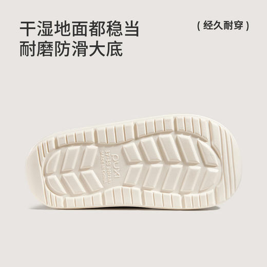 2025秋冬上新朴西云窝棉拖鞋女厚底冬季家居保暖防滑加绒软底拖 商品图4