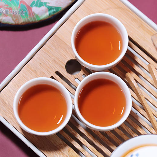 风华正茂普洱茶（熟茶）357克/饼 2021年包装出厂 云南渤海古树茶 宋大元帅出品 商品图4