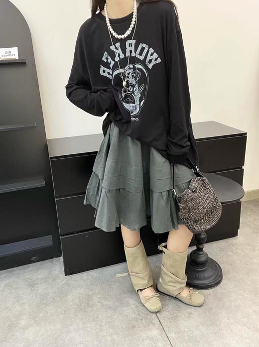 【伴式松弛 薄款卫衣T】ME3981 商品图1