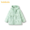 巴拉巴拉童装儿童羽绒服女童冬装新中式连帽国风外套舒适户外潮流 商品缩略图4