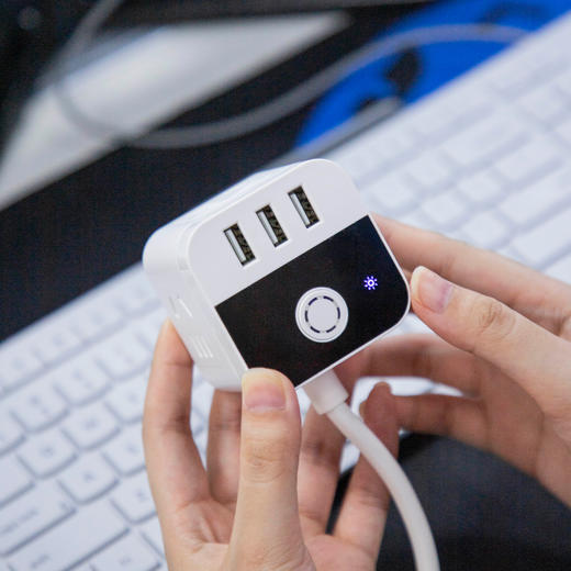 热卖！【华为生态合作伙伴】Only&Home魔方插座 4面充电  USB插座 小巧便携 桌面整洁必备  KL-MF01 商品图10