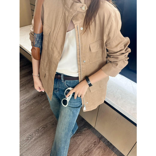 2509214    亚麻立领外套 商品图10