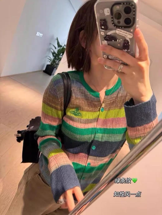 土星彩色针织衫开衫091 商品图2