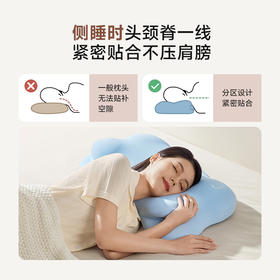 时光存折草本云朵枕头成人护颈椎睡眠侧睡深睡颈椎枕记忆棉枕头