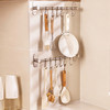 摩登主妇304不锈钢厨房置物架锅铲子勺子挂架挂杆免打孔收纳挂钩 商品缩略图1