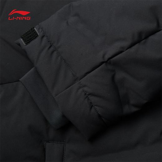 李宁男子防泼水80%鸭绒长羽绒服AYMU635 商品图8