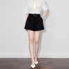 「高货wl」全新升级【铂金会员247/天猫329/差价82】(42600)洛诗琳法式天丝羊毛混纺西裤2025秋季气质百搭高腰短裤女wl42600 商品缩略图1