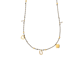 订购8周到｜MYA-BAY-LUCKY LIBERTY-马蹄形 吊坠 项链［比利时设计师］