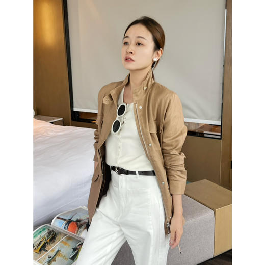 2509214    亚麻立领外套 商品图1