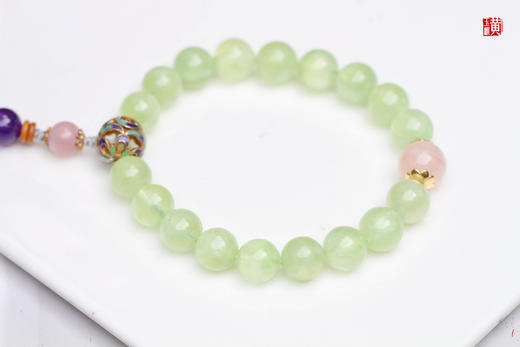 葡萄石十八子手串 商品图2