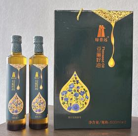 高品质纯亚麻籽油39.8元1提2瓶（500ml／瓶）预售3-5天到