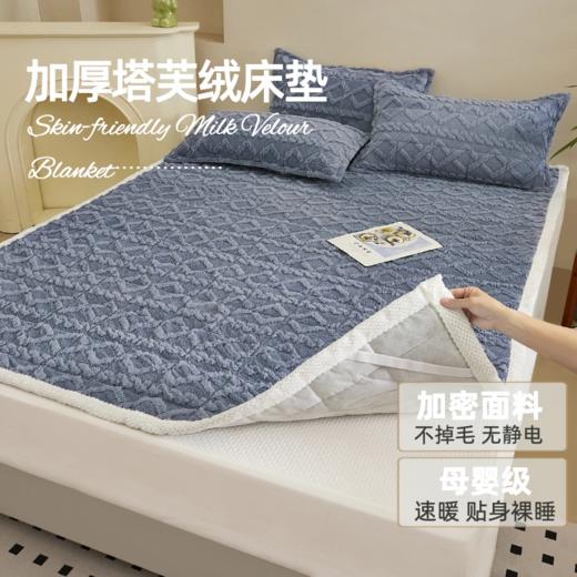 加厚塔芙绒床垫冬季牛奶绒软床垫可机洗水洗 商品图3
