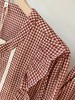 松植屋【墨然】女士圆领长袖长裤套装女款「带胸垫双层纱睡衣」 商品缩略图3