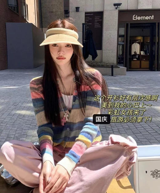 土星彩色针织衫开衫091 商品图14