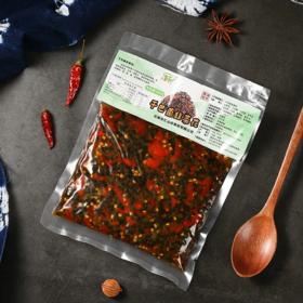 【超市】七彩南诏 干巴菌韭菜花300g