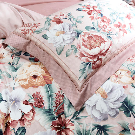 【爆】【6F】富安娜聚温暖床单四件/樱之漫舞，牌牌价1879~5379元，活动价1299元大小同价，赠送100%新西兰羊毛冬被1条 商品图1