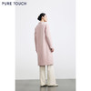 PURE TOUCH女装 25秋冬新款翻领纯羊毛大衣中长款毛呢外套 商品缩略图4