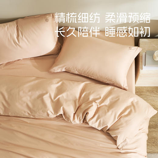 大朴A类纯棉 60支新疆长绒棉贡缎四件套 商品图1