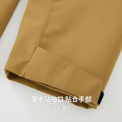 【防水&耐磨】圣得西2025秋季上新户外冲锋情侣款易打理连帽夹克 商品图7