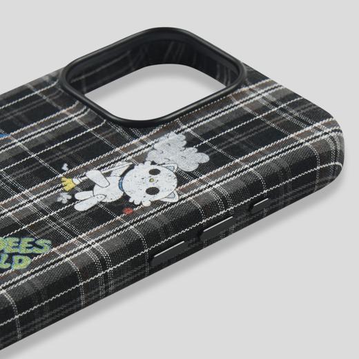 GOODBAI GOODEES 机器小猫格纹图案印花手机壳 商品图3