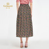 乔万尼2025新品碎褶A字浪漫波西米亚半身裙ED3D216 商品缩略图4