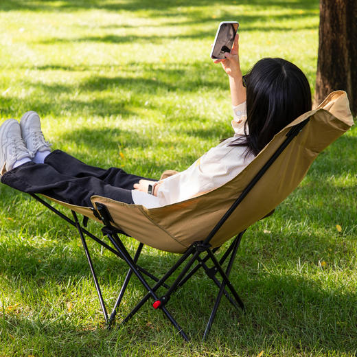 UYOKU 外贸原单 四挡调节午休月亮椅子 坐躺两用 可拆卸脚托 商品图8