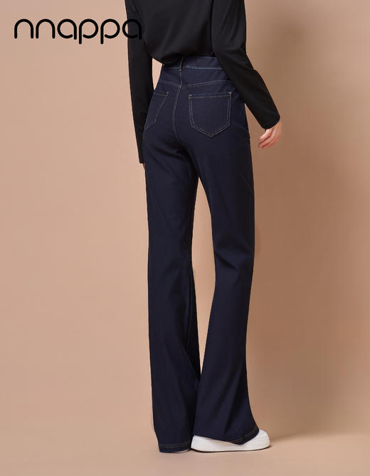 保暖丝超细滑外穿时尚复古大微喇裤PA29391 商品图2