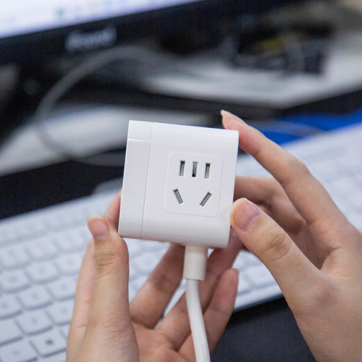 热卖！【华为生态合作伙伴】Only&Home魔方插座 4面充电  USB插座 小巧便携 桌面整洁必备  KL-MF01 商品图8