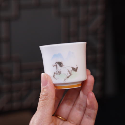 《十二宗师・吉庆满堂》十二生肖杯  十二宗师匠心之作 十二生肖祥瑞之杯 商品图1