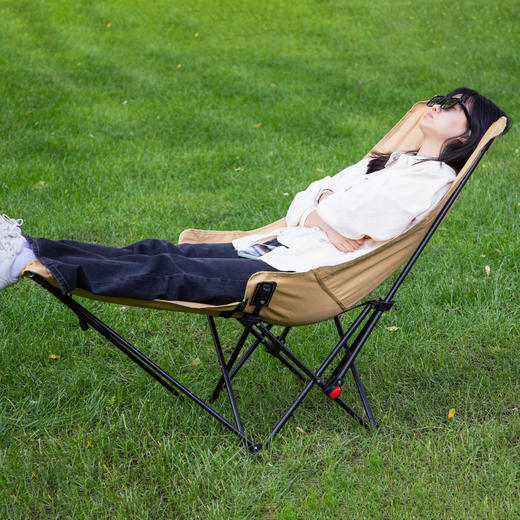 UYOKU 外贸原单 四挡调节午休月亮椅子 坐躺两用 可拆卸脚托 商品图7