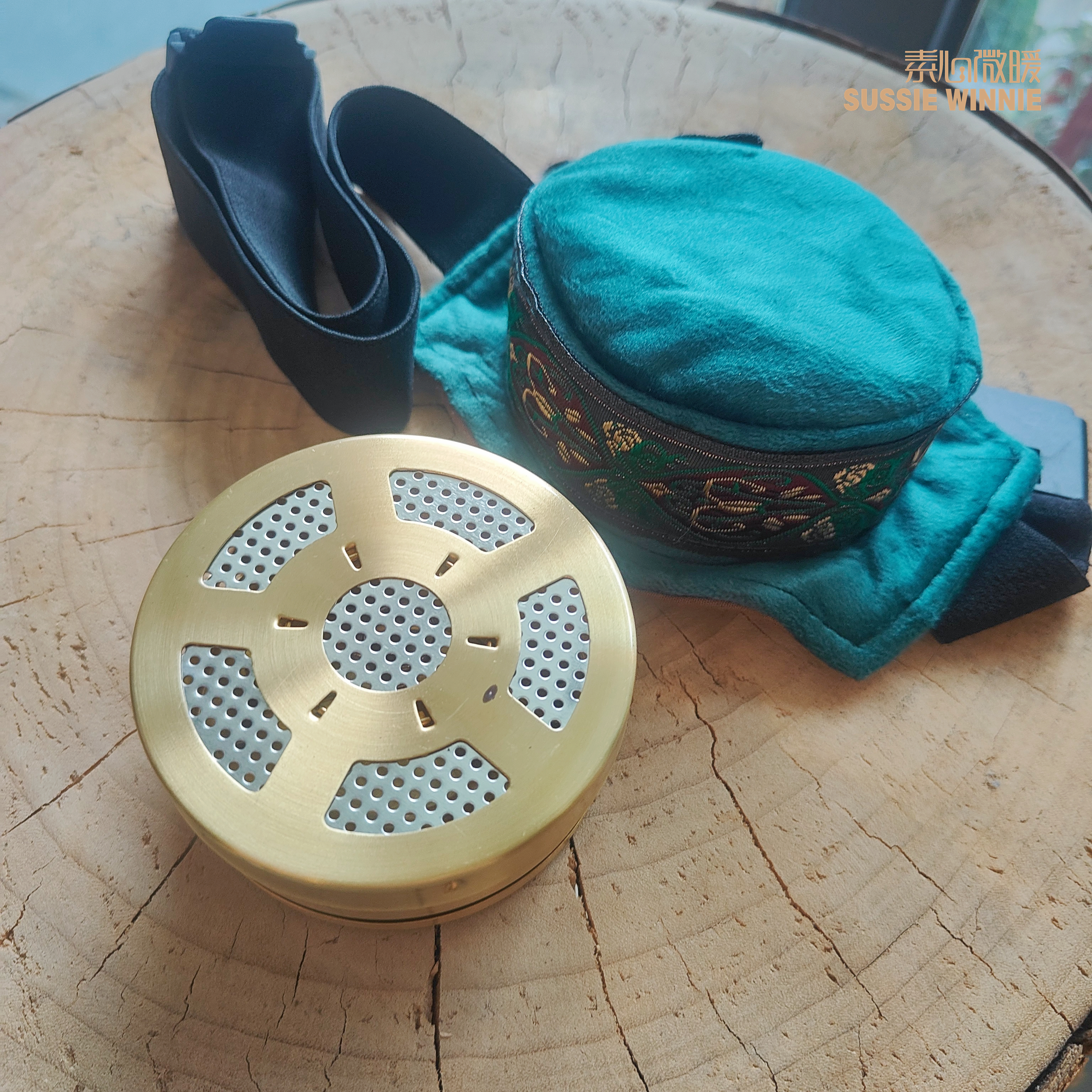 铜制艾灸盒 (单拍不发货)