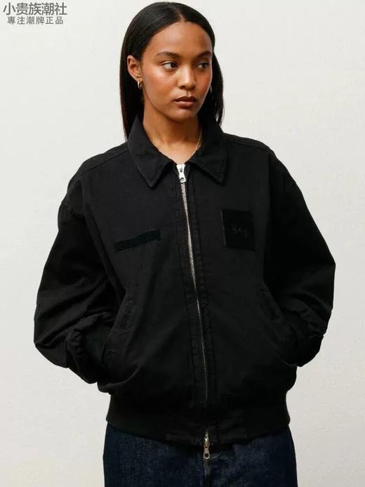 STU*SY/斯tu西 翻领徽标飞行员教练夹克 商品图2