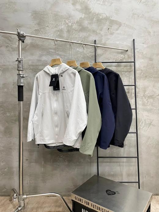 凯乐石M8运动户外防风防泼水弹力耐磨徒步连帽软壳夹克 商品图0