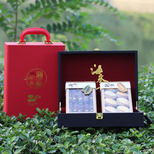 海鲜礼盒大连特产速食海参鲍鱼双拼干货中秋礼品送长辈礼品 商品图4