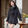 双面羊毛大衣，新中式国风减龄羊毛呢子外套HR-ZYQQ50 商品缩略图1